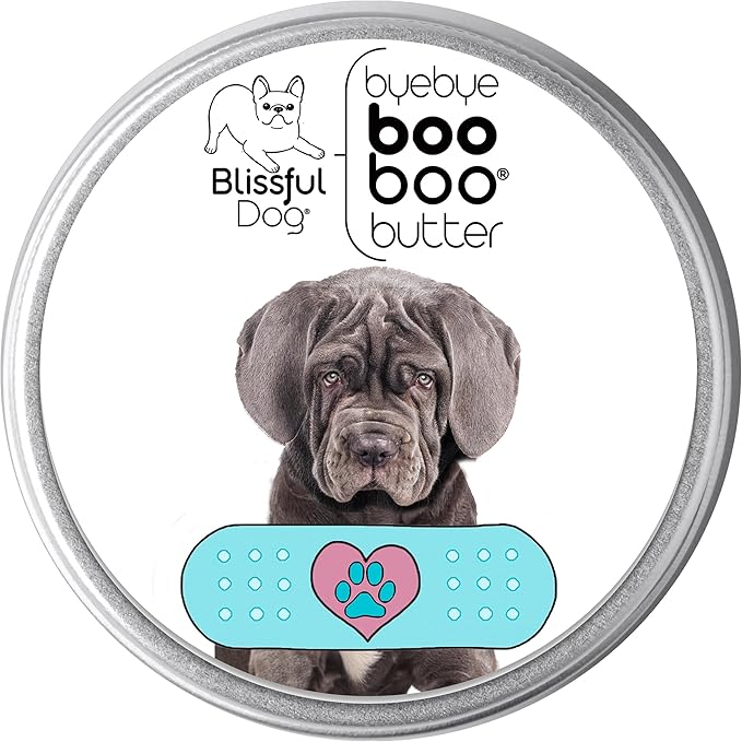 The Blissful Dog 8 oz TIN Neapolitan Mastiff Booboo Butter