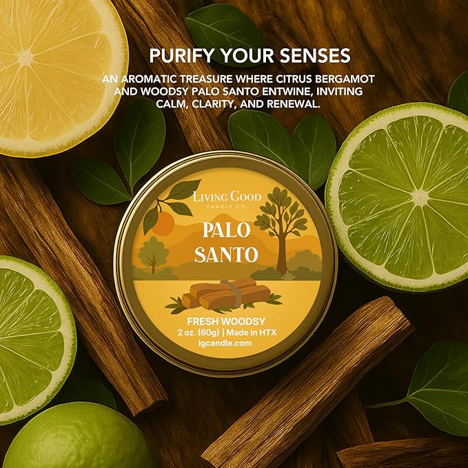 6 Scents Discovery Box – Pure Beeswax Candles for Every Mood – Clean Burning & Non-Toxic for Home, Aromatherapy, Relaxation & Stress Relief – Gift Idea for Women & Candle Lovers (2 oz Each)