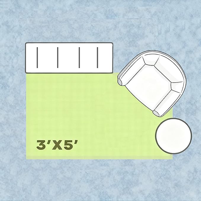 entryway Rug 3×5 Washable Green Kitchen Small Rugs