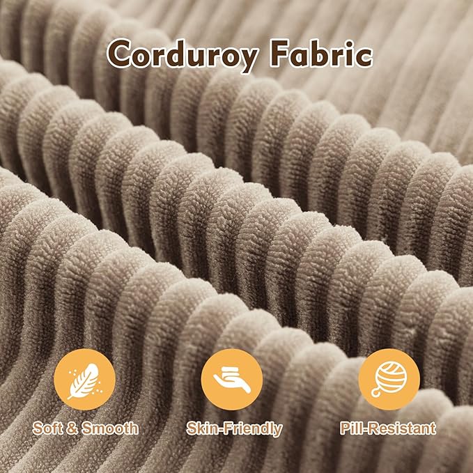 108" L Shaped Couch, Modular Sectional Sofa with Chaise, Cloud Boneless Couch with Deep Seat & Removable Pillow for Living Room, Bedroom,No Assembly Required（Camel）