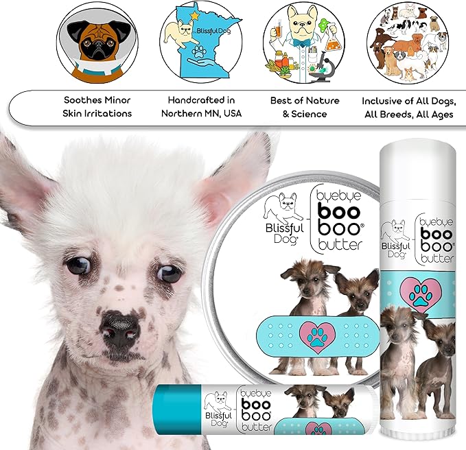 The Blissful Dog Chinese Crested Boo Butter, 8 oz
