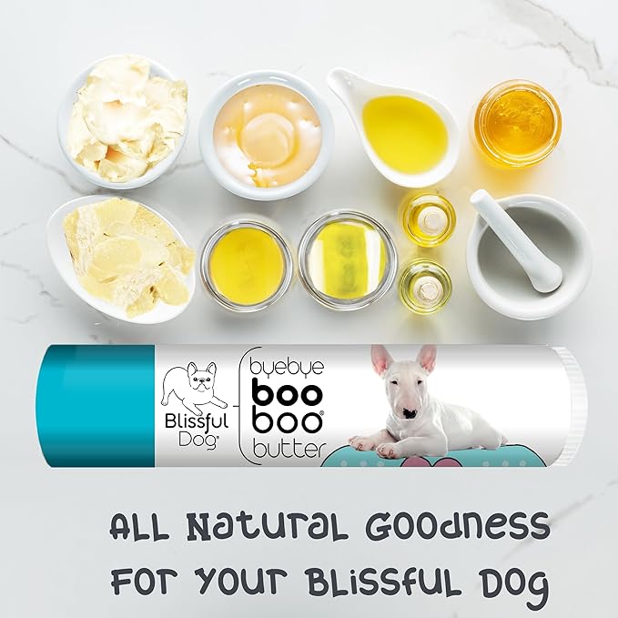 The Blissful Dog .15 oz Tube Bull Terrier Booboo Butter