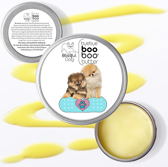The Blissful Dog 8 oz TIN Pomeranian Booboo Butter