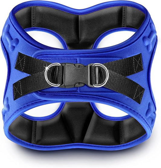Comfort Fit No Pull Dog Harness for Small Medium & Large Dogs – Soft Padded Adjustable Buckles Step in Pet Harness with Leash Clips Reflective Straps with Easy Control & Handle Pet Vest Harness
