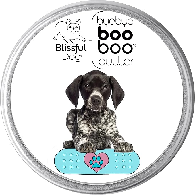 The Blissful Dog 4 oz TIN German Shorthaired Pointer Booboo Butter