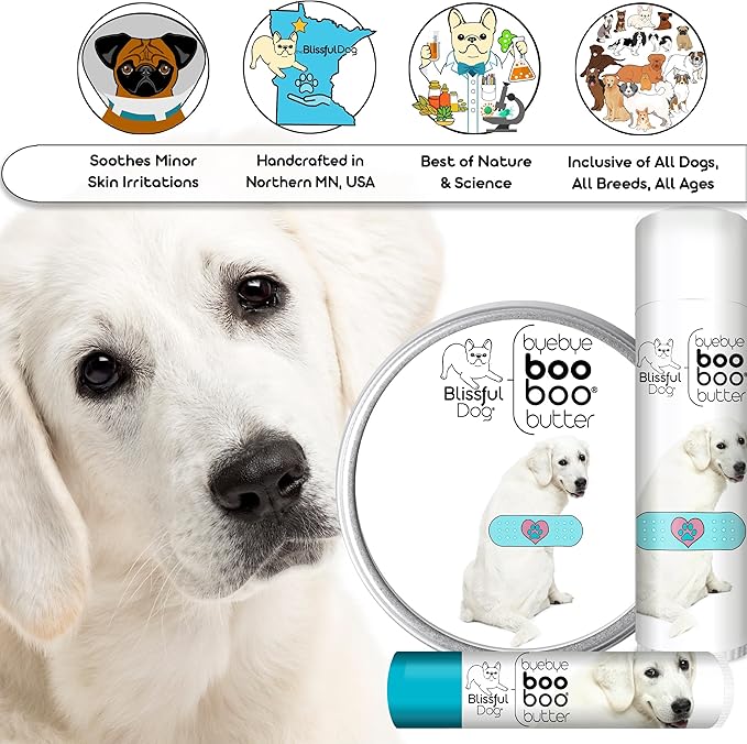The Blissful Dog Kuvasz Boo Boo Butter, 8 Ounce