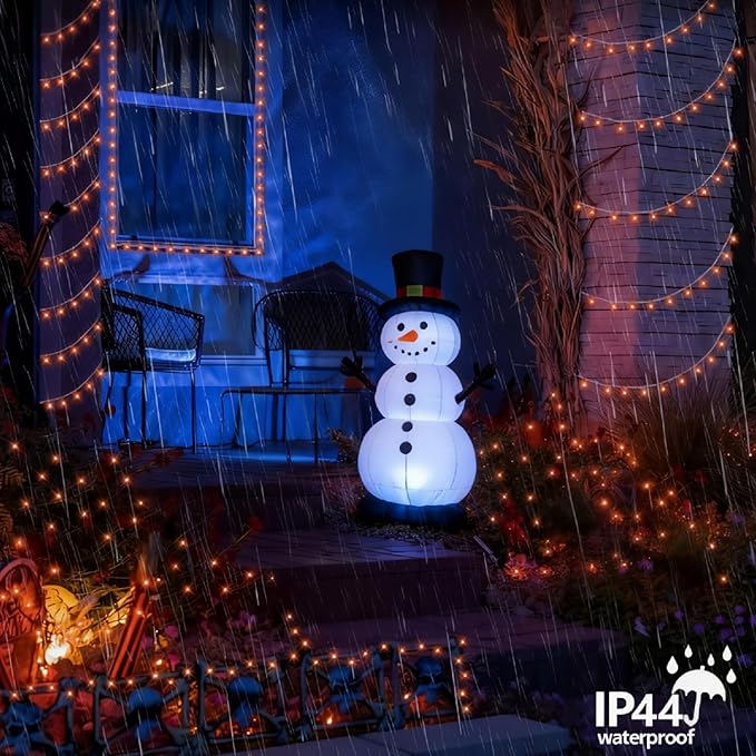 QITONG Orange Christmas Lights, 165ft 500 LED Outdoor String Lights Plug in, Clear Wire Fall Lights Indoor with 8 Modes for Thanksgiving décor