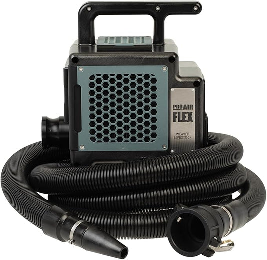 Weaver Livestock ProAir Livestock Blower, Robust Double Dryer System, Lightweight Compact Cooling Electric Blowers for Cows, Sheep, Goats and More