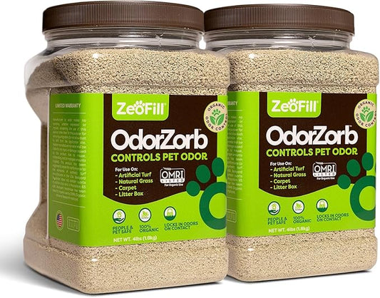 Backyard Deodorizer – Eliminates Pet Urine Odors on Potty Patches, Artificial Turf, Grass, Lawns, Patios, Concrete & Playgrounds | Dog, Cat Litter Box Odor Eliminator & Freshener | 4 lbs.