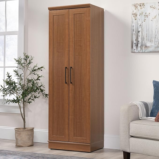 Sauder HomePlus Storage Cabinet/ Pantry cabinets, Sienna Oak finish