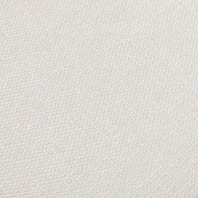 Dining Room Chairs Set of 2,Mid Century Modern Kitchen Chairs,Upholstered Beige Fabric Accent Chairs,Metal Legs Wooden Desk Chairs Armless and No Wheels for Kitchen Dining Living Room