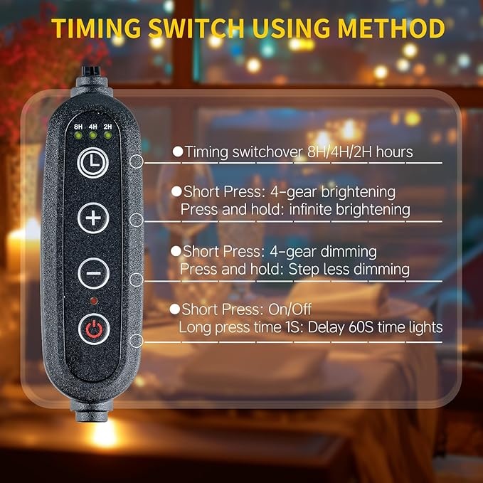 Candle Warmer Lamp with Timer Dimmable, Christmas Birthday Gifts for Women Mom, House Warming Gifts New Home Decor, Wax Melt Warmer for Jar Candles