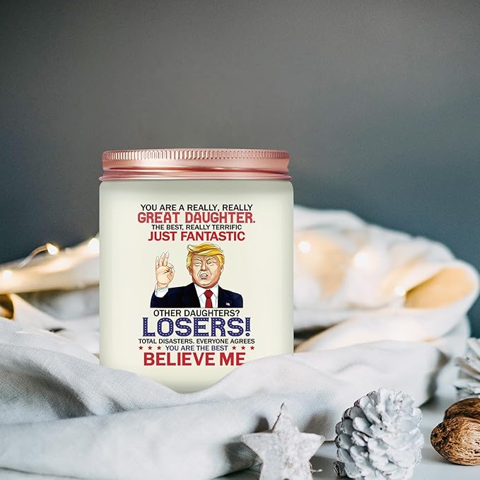 Daughter Gifts from Mom Dad - Gift for Daughter - Birthday Christmas Mothers Day Gifts for Daughter - Candle