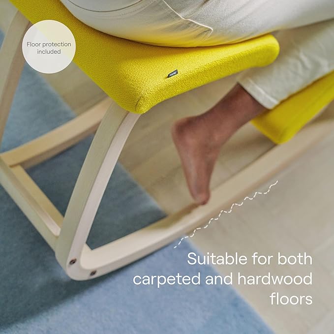 Varier Variable Monochrome Plum Ergonomic Office Kneeling Chair – Active Sitting, Rocking Seat for Home, Study & Posture Support – 10 Year Quality Guarantee