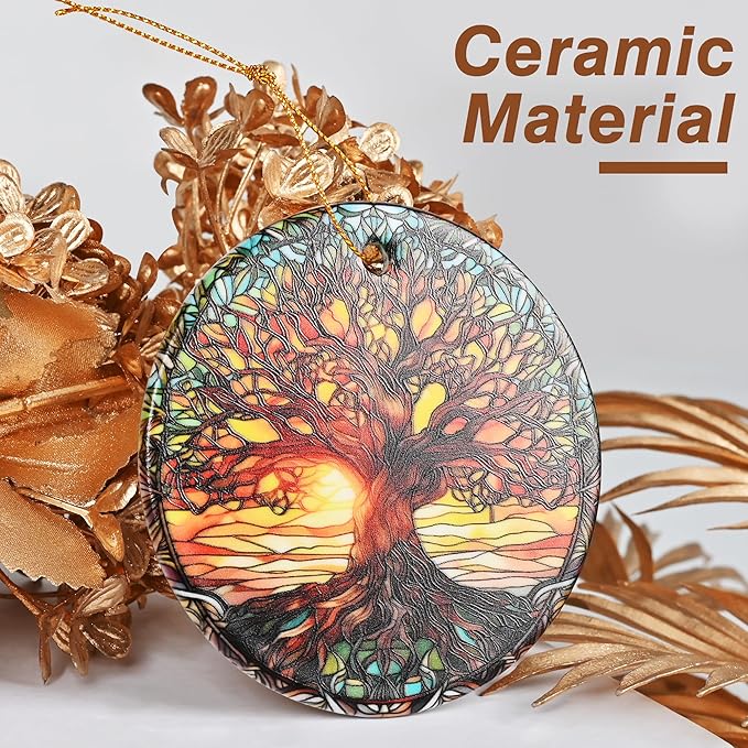 Christmas Ornament, Tree of Life Ornament, Christmas Decoration, Heirloom Keepsake, Holiday Ornaments, Xmas Gift Exchange, Gift Idea, Christmas Tree Ornament