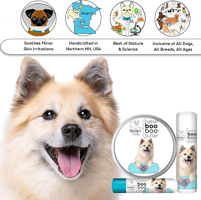 The Blissful Dog Icelandic Sheepdog Boo Boo Butter, 4 Ounce