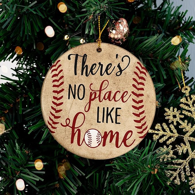 Baseball Ornaments for Christmas Tree - Ideal Sports Ornaments for Boys, Christmas Baseball Decor, Mini Baseball Ornament for The Festive Season 2025, Perfect Sport Gifts for Player