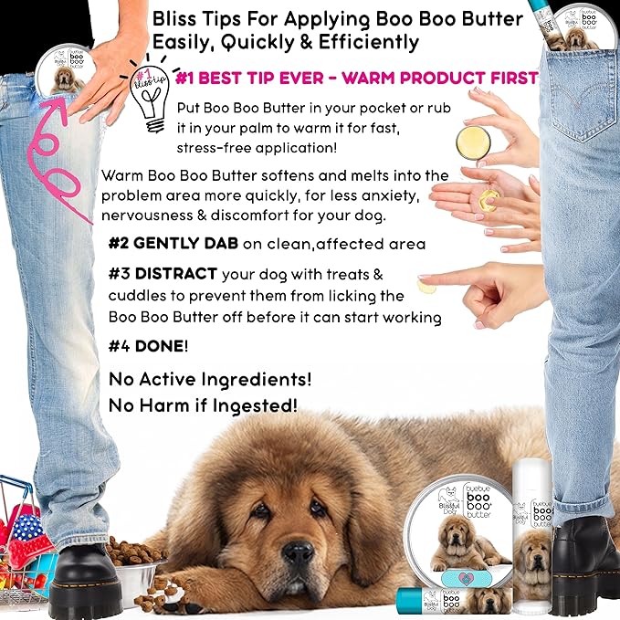 Tibetan Mastiff Boo Boo Butter, 4 oz