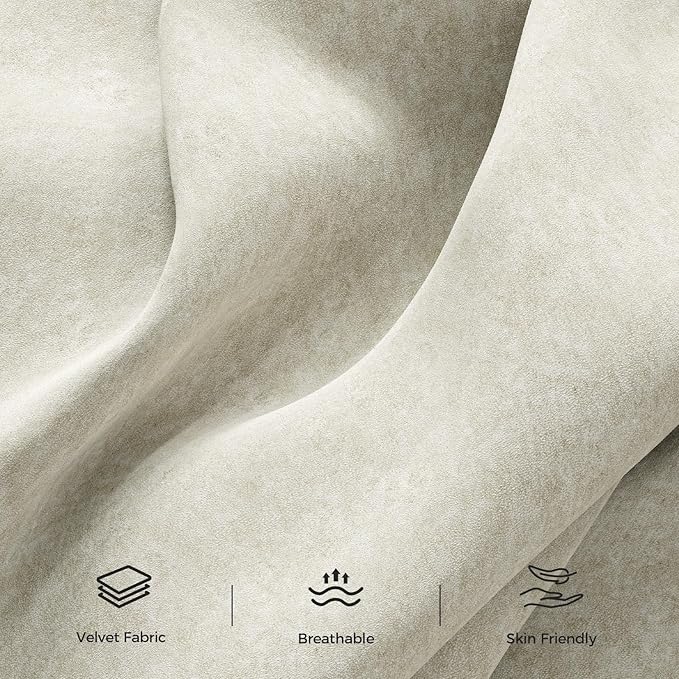 89” Futon Sofa Bed, Comfy Futon Couch Bed with 2 Square Pillows,Convertible Sleeper Sofa with Adjustable Backrest& Armrests, Modern Loveseat Sleeper for Living Room,Velvet Fabric White