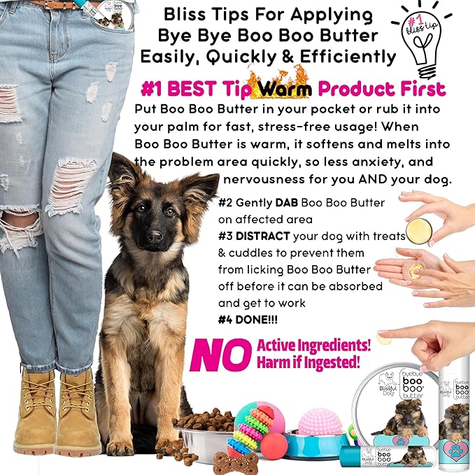 The Blissful Dog German Shepherd Boo Boo Butter, 16 oz.