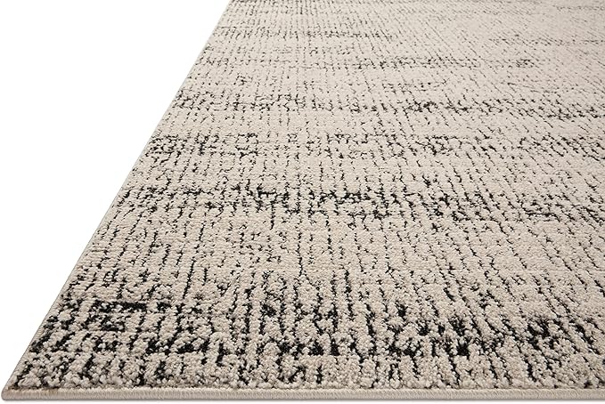Loloi Darby Collection DAR-02 Oatmeal/Charcoal 5'-3" x 7'-6" Area Rug