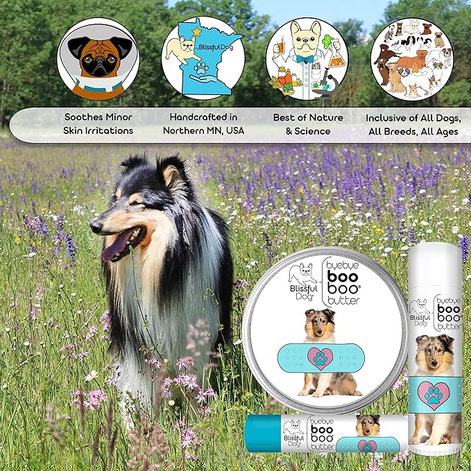 The Blissful Dog 2 oz TIN Collie Booboo Butter