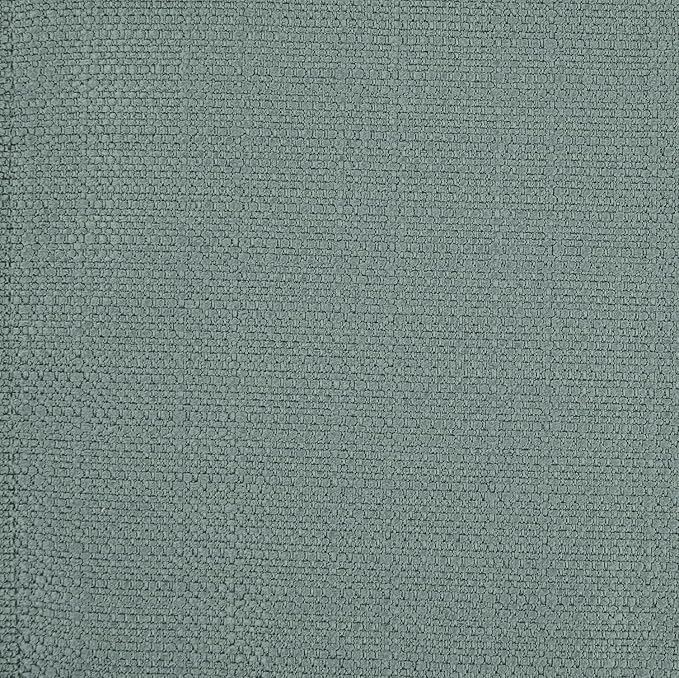 OSP Home Furnishings Landis Button Tufted Padded Top Storage Bench with Brushed Legs, Sea Blue Fabric