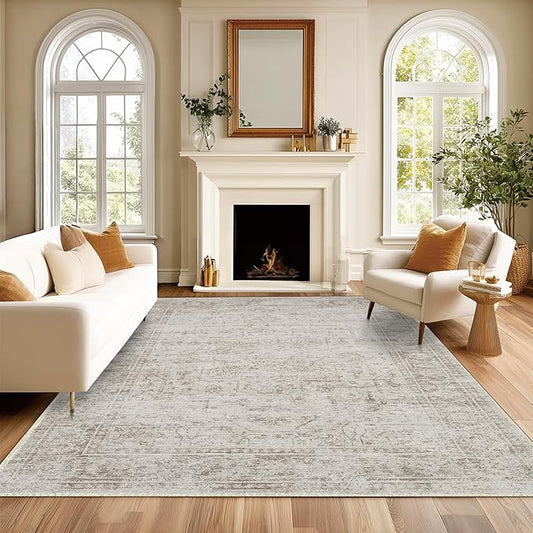 8x10 Rugs for Living Room Washable Area Rug Rugs for Bedroom