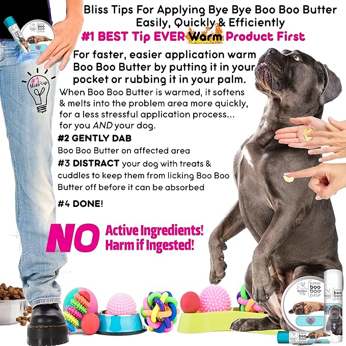 The Blissful Dog Cane Corso Boo Boo Butter, 1-Ounce