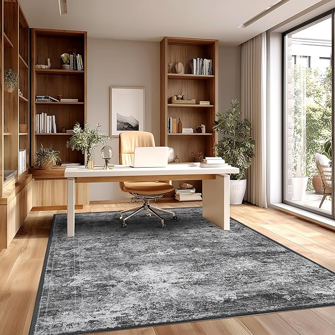 Bedroom Rug 5x8area Rugs Washable Green Rugs for Living Room