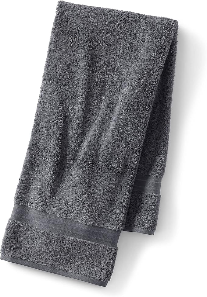 Lands' End Supima Towel Rich Steel Bath- Bath Towel