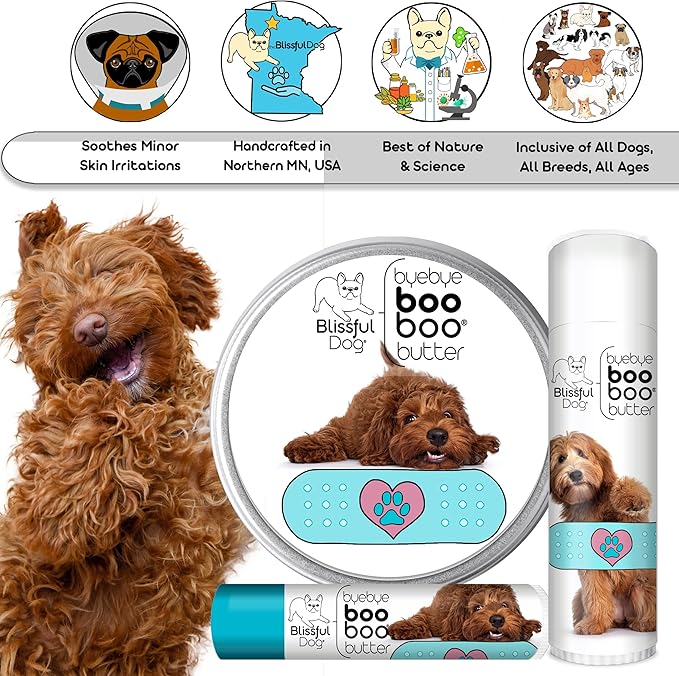The Blissful Dog Labradoodle Boo Butter, 4 oz