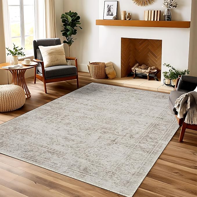 8x10 Rugs for Living Room Washable Area Rug Rugs for Bedroom