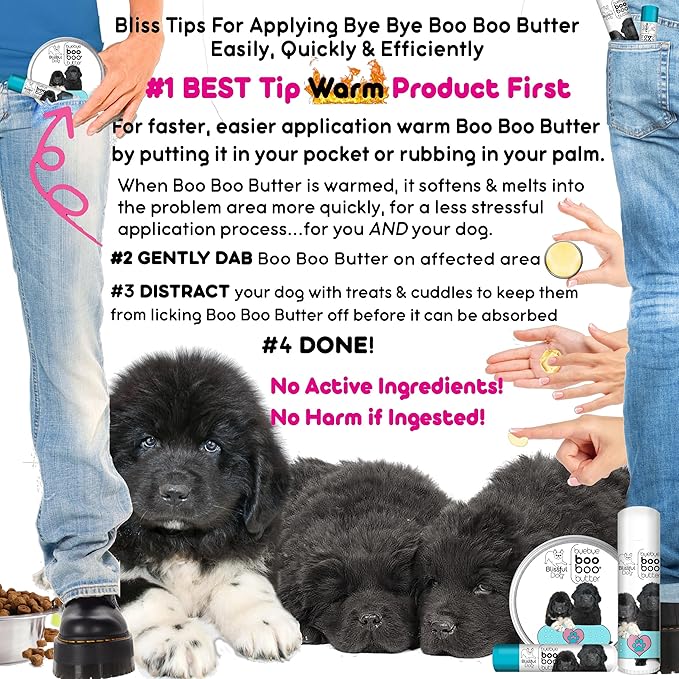 The Blissful Dog 4 oz TIN Newfoundland Booboo Butter