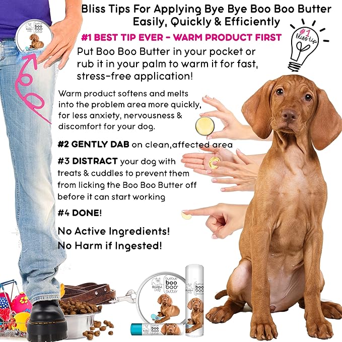 The Blissful Dog .50 oz Tube Vizsla Booboo Butter