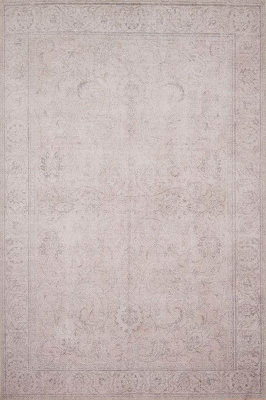 Loloi Loren Collection LQ-12 Sand 7'-6" x 9'-6" Area Rug