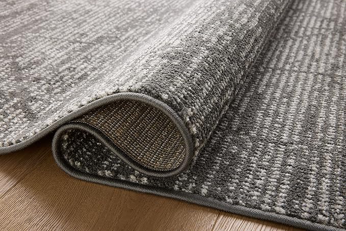 Loloi Kamala Collection KAM-06 Charcoal/Ivory 11'-2" x 15'-7" Area Rug