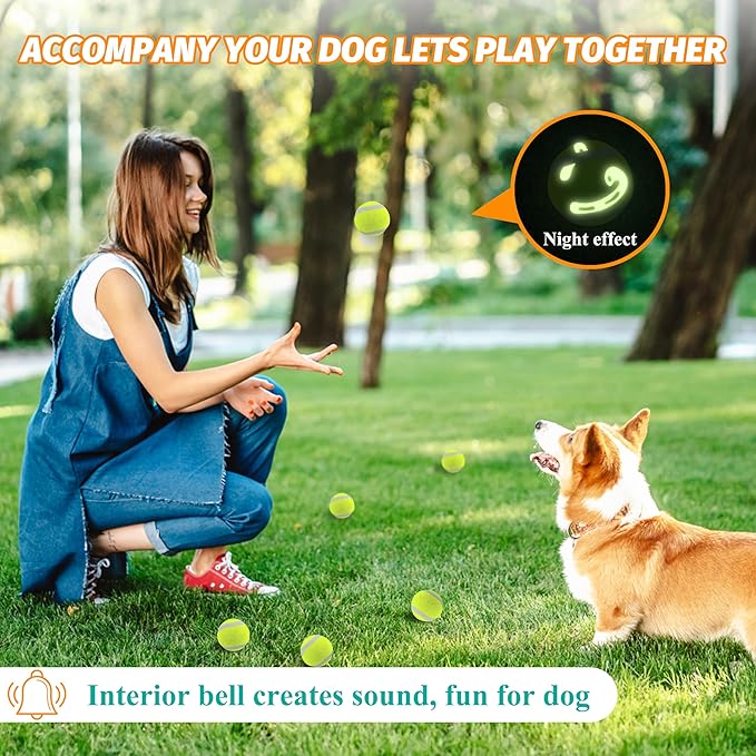 X-Small Dog Tennis Balls Dog Toys Ball 1.72" Pack of 12, Fit Ball Launchers