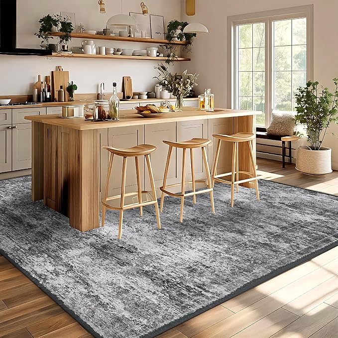 Bedroom Rug 5x8area Rugs Washable Green Rugs for Living Room