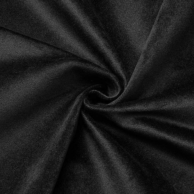 Allewie Queen Size Platform Bed Frame with 4 Large Storage Drawers, Velvet Vertical Channel Tufted Upholstered Bed Base, Wooden Slats Support, Noise-Free, No Box Spring Needed, Easy Assembly, Black