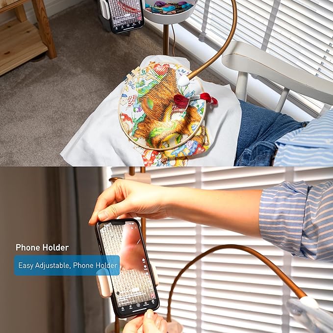 Daylight Company Anita Floor Lamp Stitch with Precision, Craft in Comfort, and Ease Strain on Your Eyes.