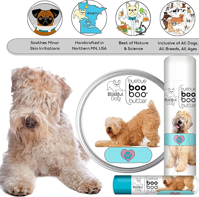 The Blissful Dog Soft Coated Wheaten Terrier Boo Boo Butter, 4 Ounce