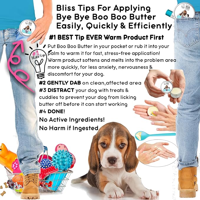 The Blissful Dog 4 oz TIN Beagle Booboo Butter