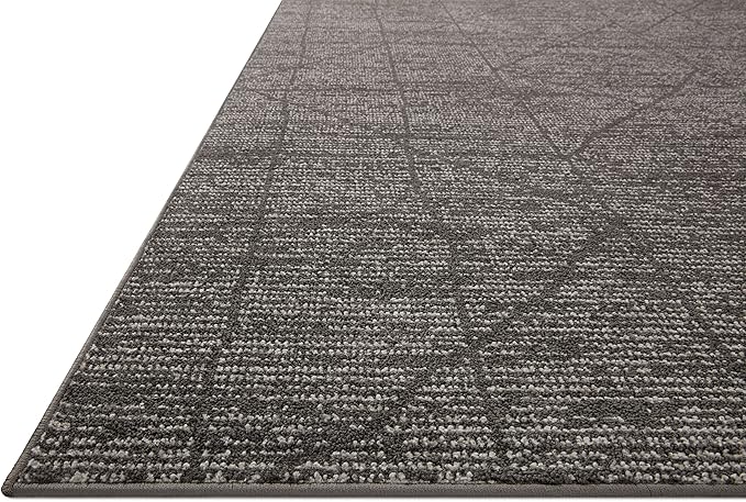 Loloi Kamala Collection KAM-06 Charcoal/Ivory 2'-3" x 3'-10" Accent Rug