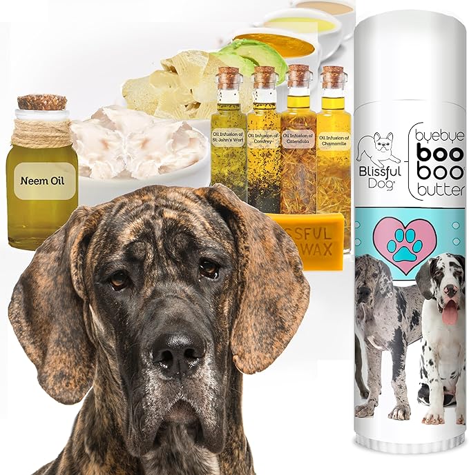 The Blissful Dog .50 oz Tube Great Dane Booboo Butter