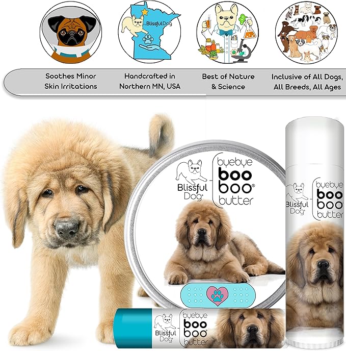 Tibetan Mastiff Boo Boo Butter, 4 oz