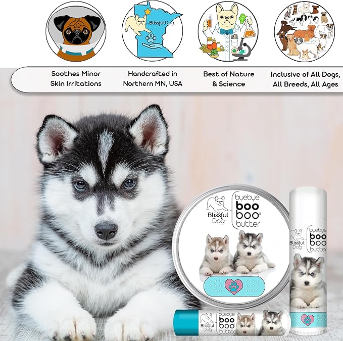 The Blissful Dog 8 oz TIN Husky Booboo Butter