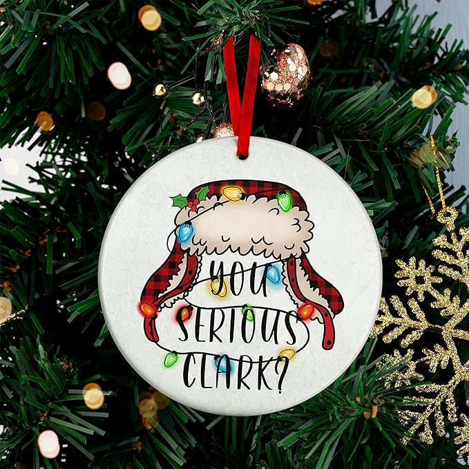Christmas Vacation Ornaments - Classic Ornament for Christmas Tree Decor, Unique Comedy Ornaments, Ideal Movie Ornament Gifts, Highlights from A Vacation Movie