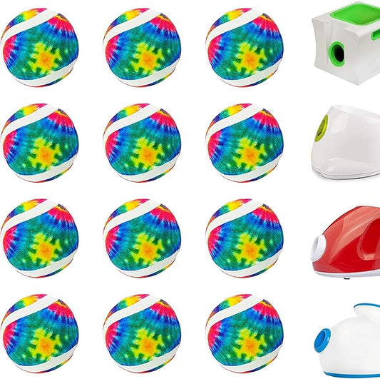 X-Small Dog Tennis Balls Dog Toys Ball 1.72" Pack of 12, Fit Ball Launchers