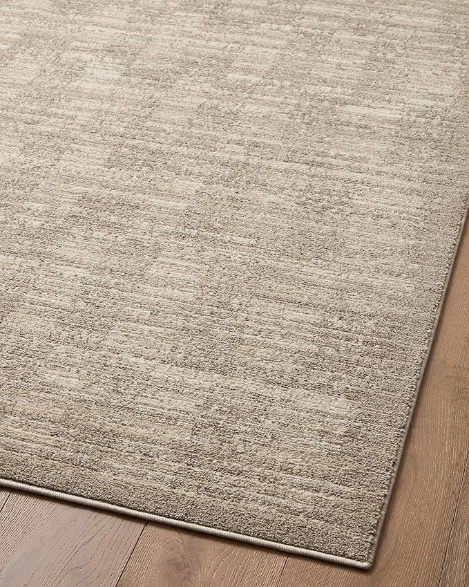 Loloi Darby Collection DAR-07 Pebble/Sand 2'-7" x 12'-0" Runner Rug